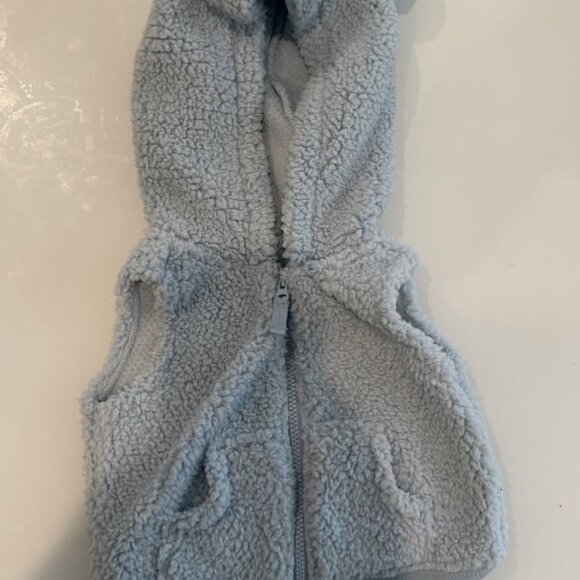 Carter's Other - Baby Blue Sleeveless Hoodie (0-3M)